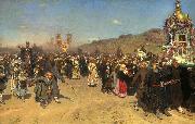 Ilya Repin Easter Procession in the Region of Kursk Spain oil painting artist